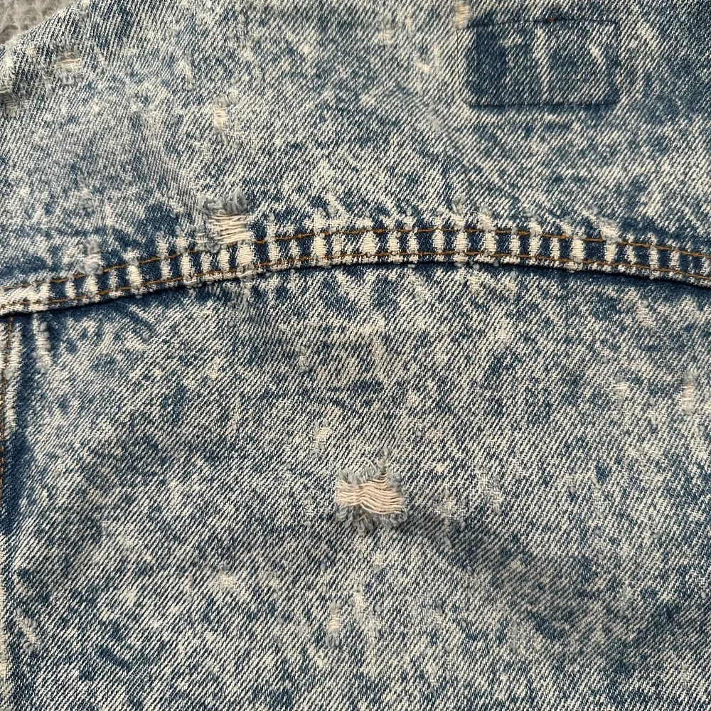 Vtg Levi's Jacket Mens Medium Acid Wash Denim Trucker‎ 70507 0219  USA  1980's